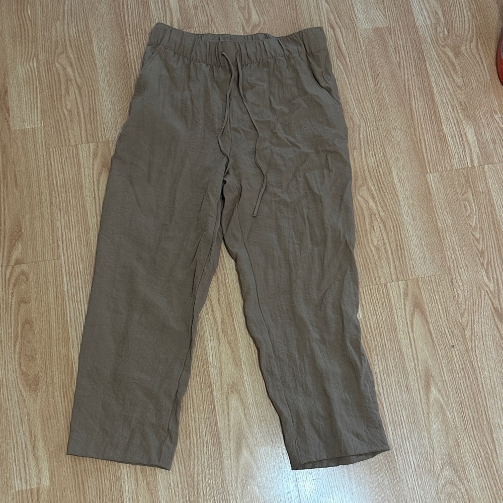 H&M Brown Wide Leg Pants